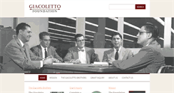 Desktop Screenshot of giacoletto.org
